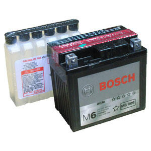 Батарея аккумуляторная " AGM M6 009 (YTZ7S-4 YTZ7S-BS)", 12в 5А/ч