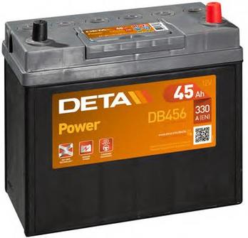 Батарея аккумуляторная Power DB456, 12В 45А/ч