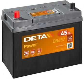 Батарея аккумуляторная Power DB457, 12В 45А/ч