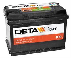Батарея аккумуляторная Power DB740, 12В 74А/ч