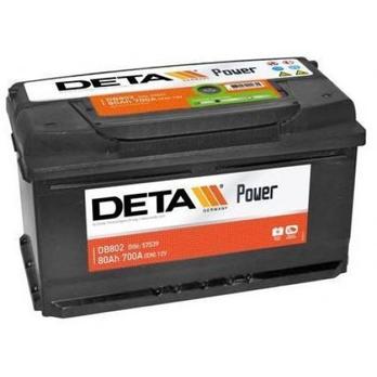 Батарея аккумуляторная Power DB802, 12В 80А/ч