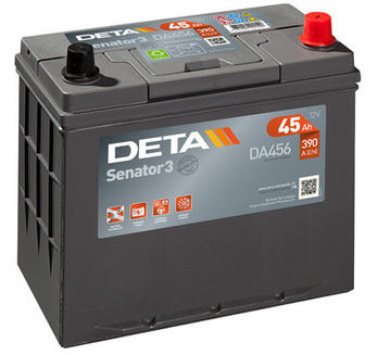 Батарея аккумуляторная Senator 3 DA456, 12В 45А/ч