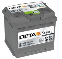 Батарея аккумуляторная Senator 3 DA530, 12В 53А/ч