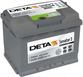 Батарея аккумуляторная Senator3 DA641, 12В 64А/ч