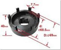 Спецключ для заднего моста 6 зуб. D=69мм, d=60,5мм (Benz Sprinter)